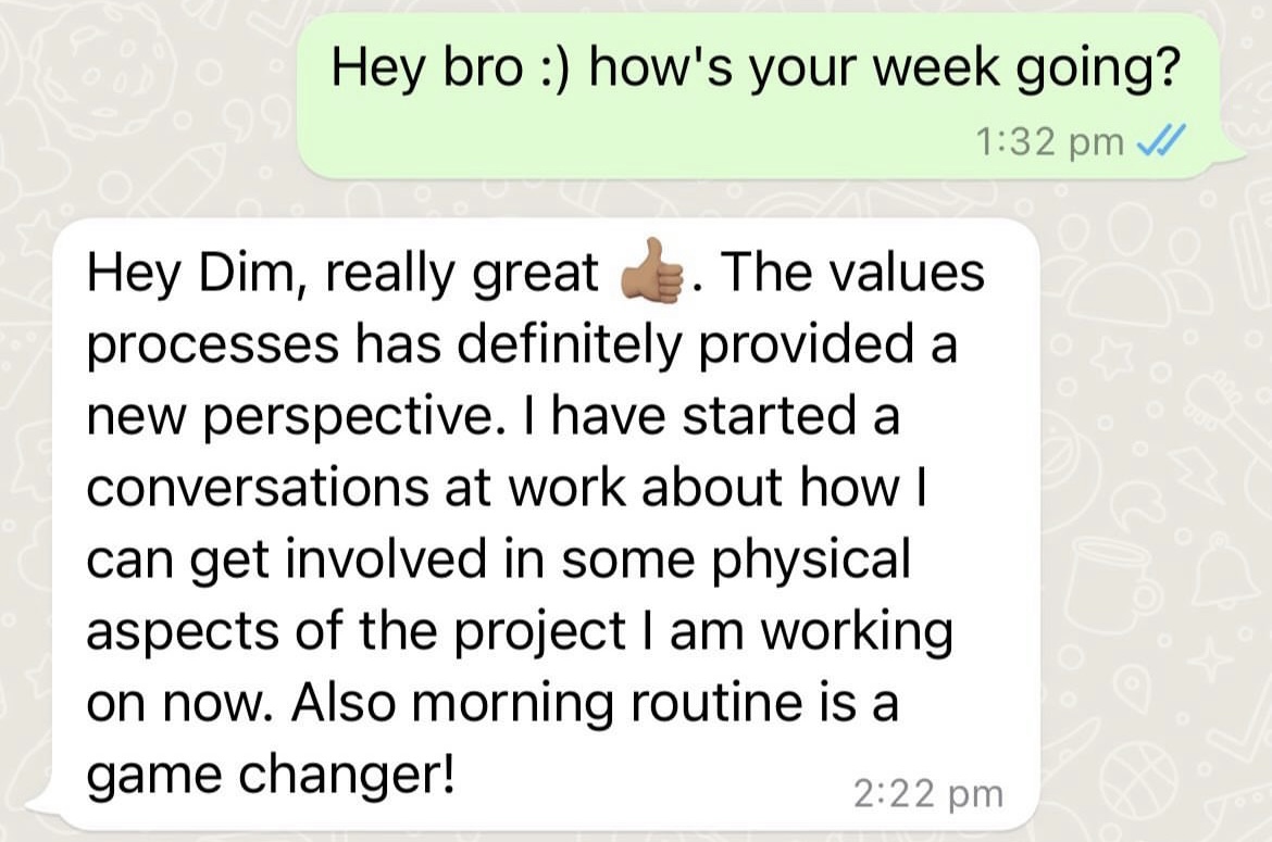Client message