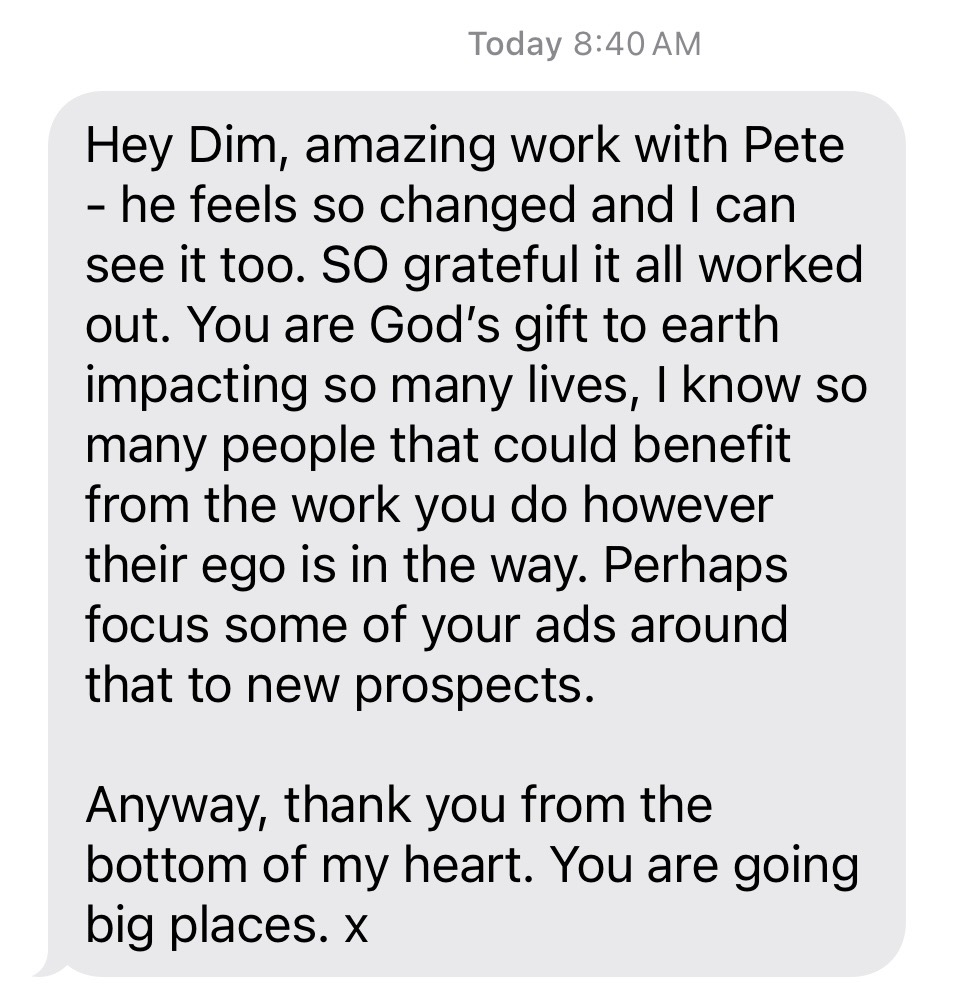 Client message