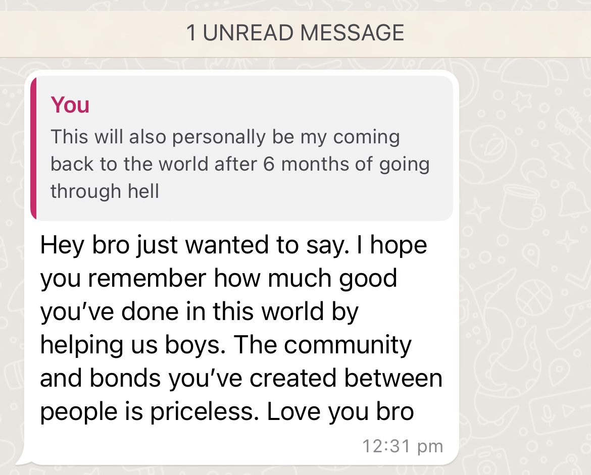 Client message