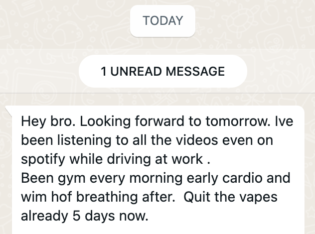 Client message